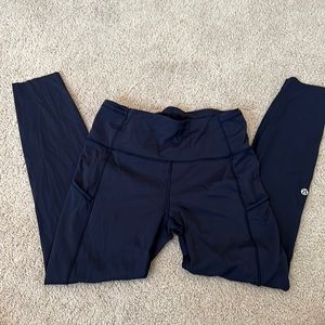 Lululemon high waist running pants